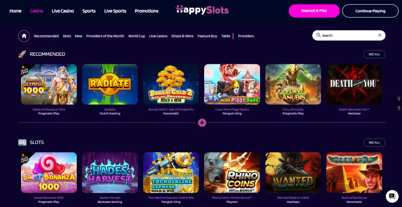 Happy Slots Games